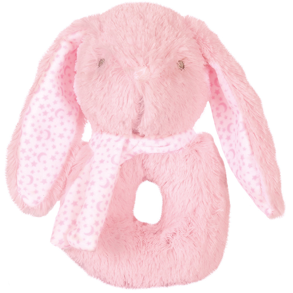 Snuggle Pet Rattle - Pink Bunny