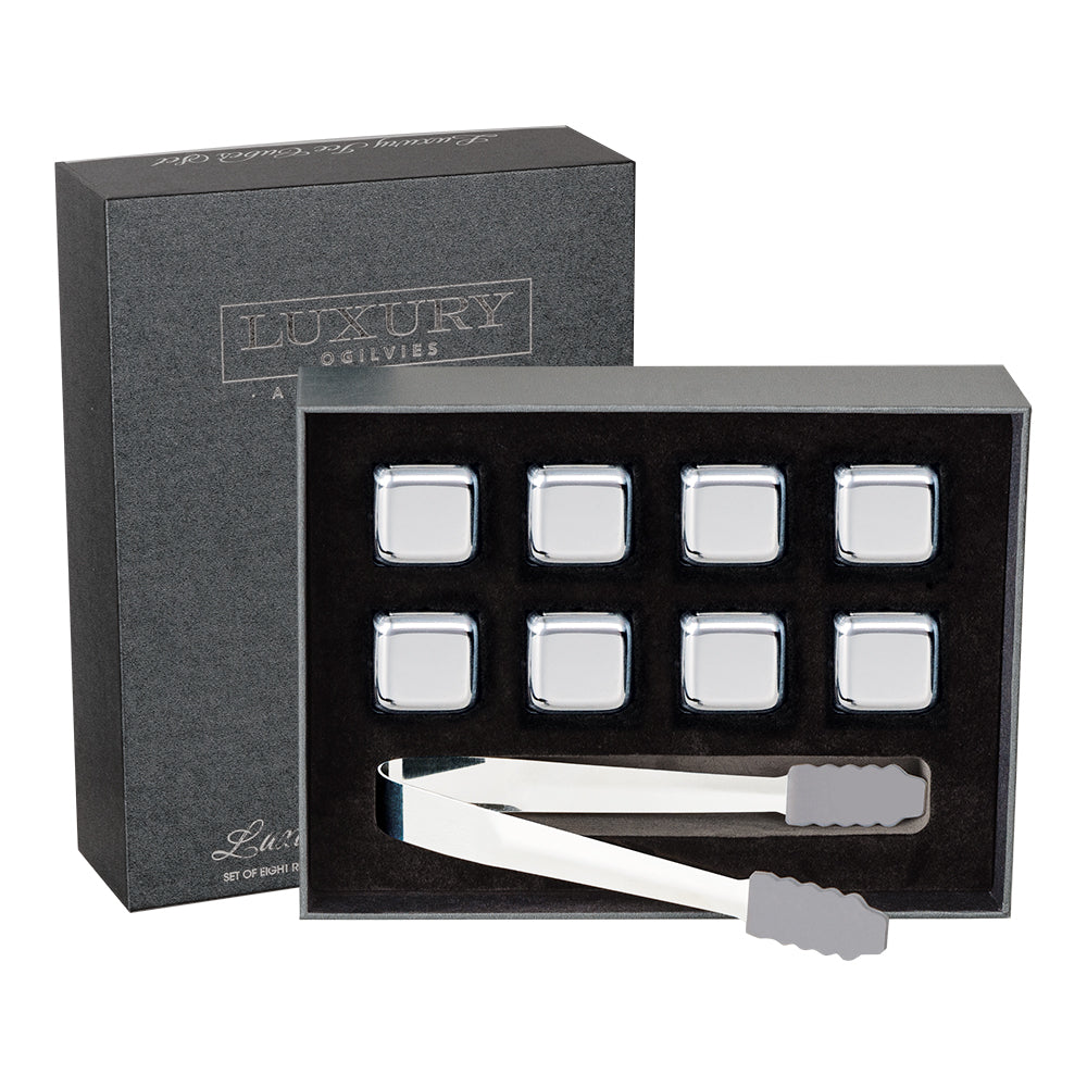 Stainless Steel Reuseable Ice Cube Set