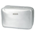 Travel Cosmetics Bag - Silver