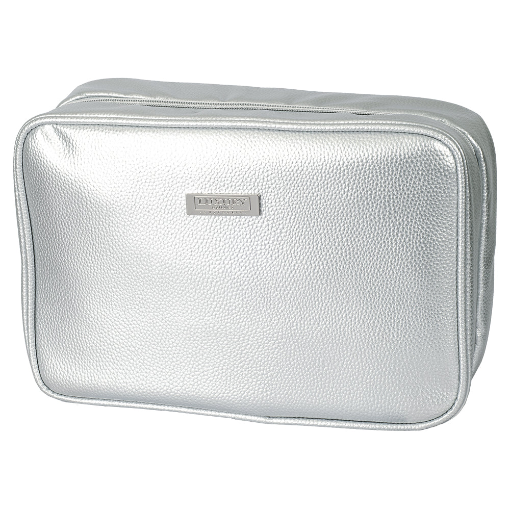 Travel Cosmetics Bag - Silver