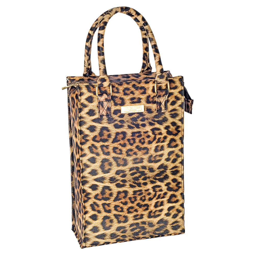 Wine Cooler Handbag - Leopard
