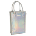 Wine Cooler Handbag - Shimmer Silver