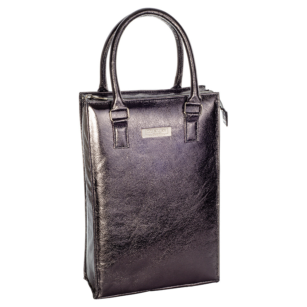 Wine Cooler Handbag - Steel