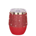 Wine Tumbler - Glitter Red