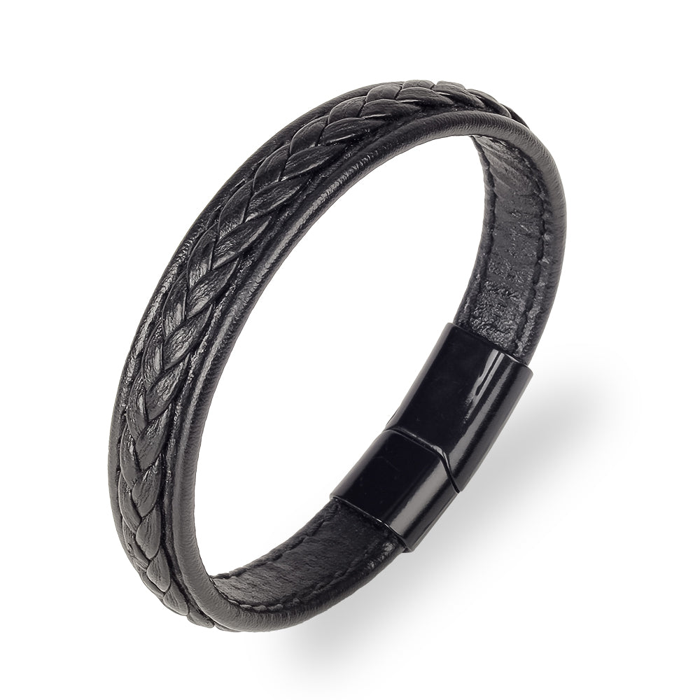 Woven Leather Bracelet - Plait